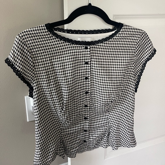 Reformation Valetta Two Piece Set- Remy Check - Picture 7 of 10